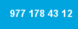 977 178 43 12 977 178 43 12
